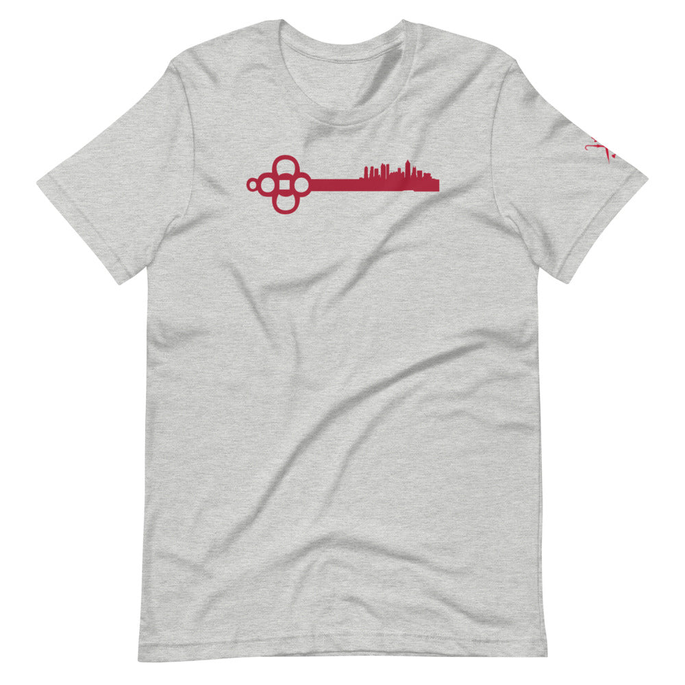Key To the City - Chicago Skyline - Red