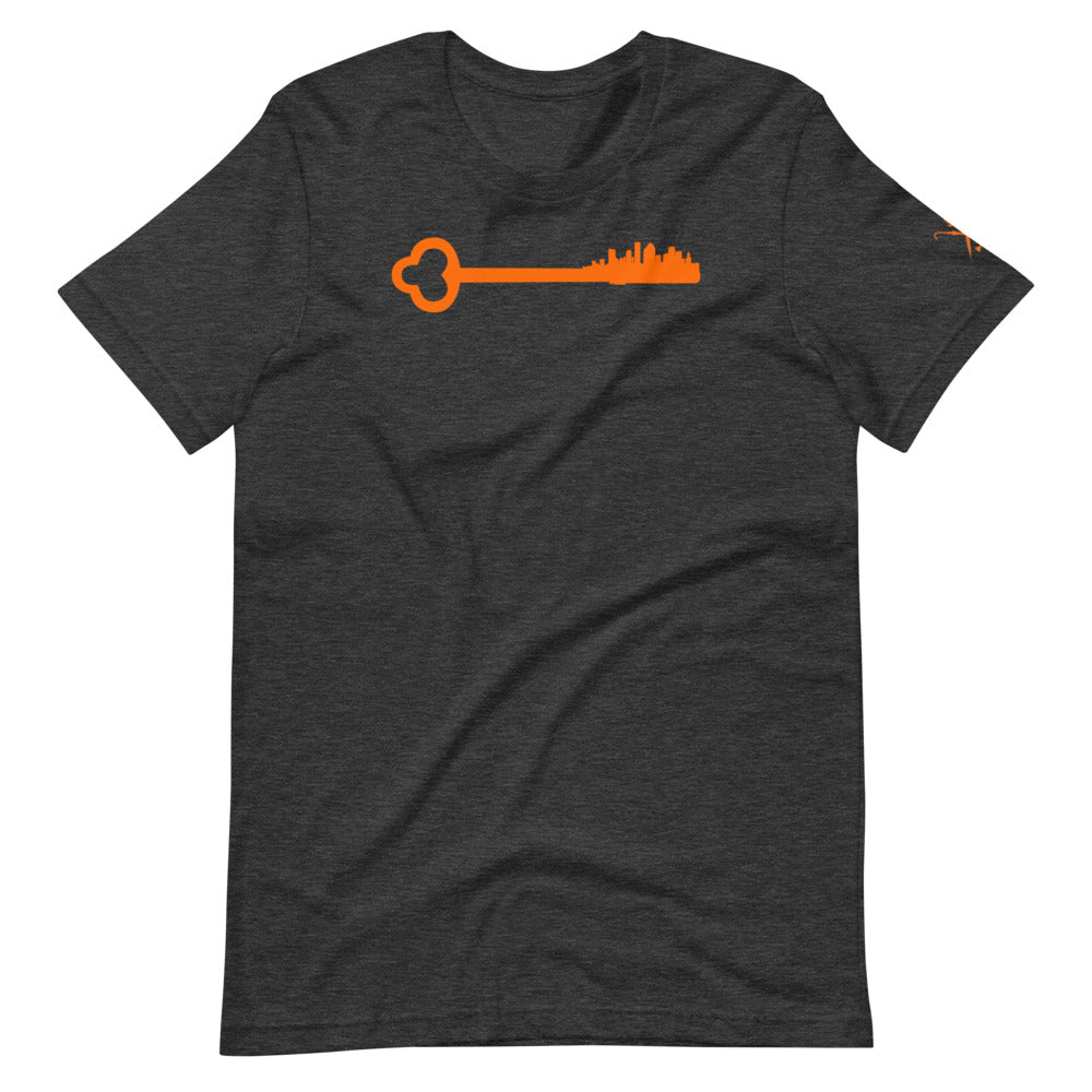 Key To the City - Houston Skyline - Astro Orange