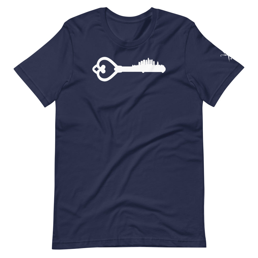 Key To the City - LA Skyline - White