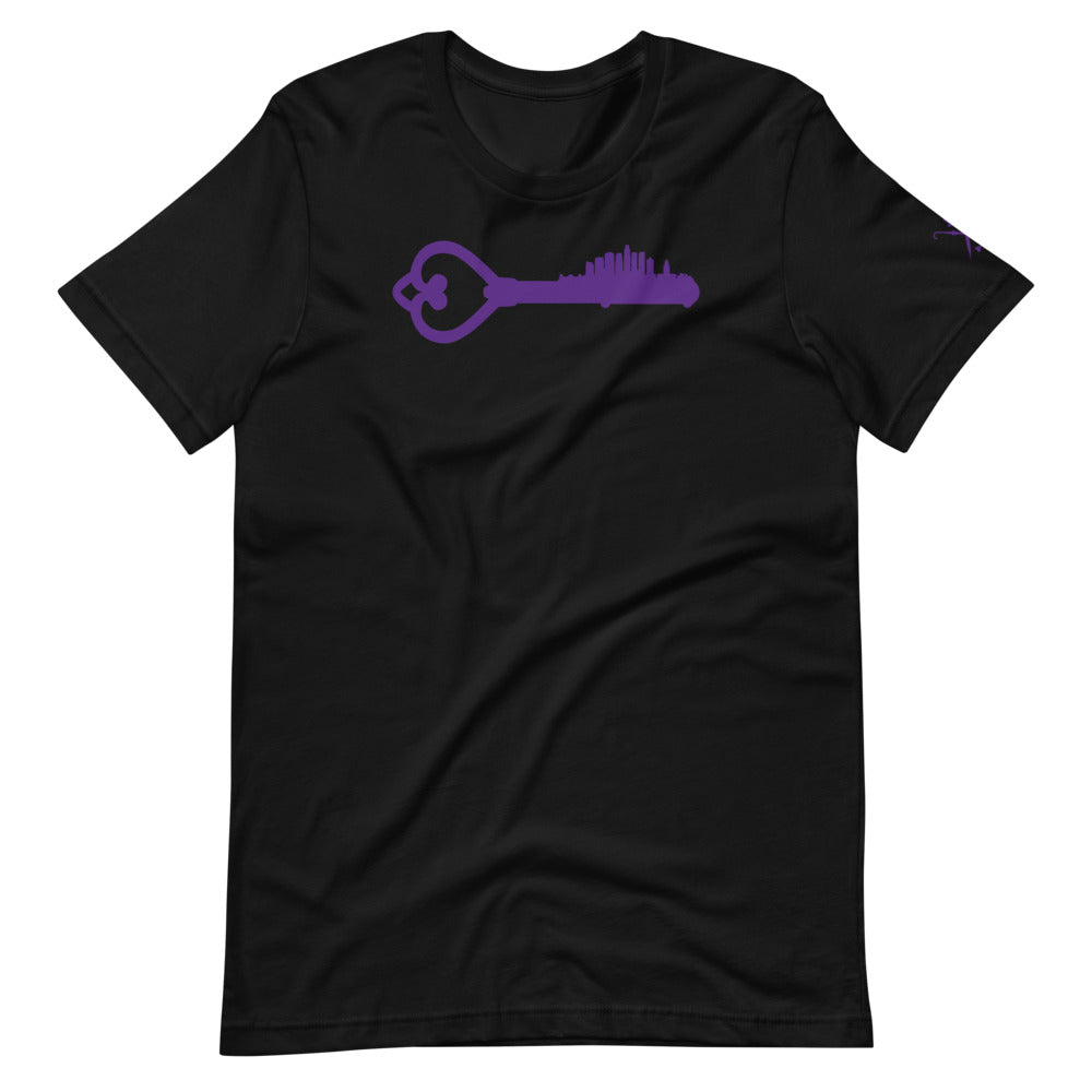 Key To the City - LA Skyline - Laker Purple