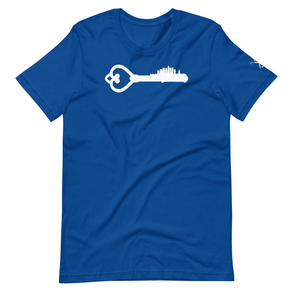 Key To the City - LA Skyline - White