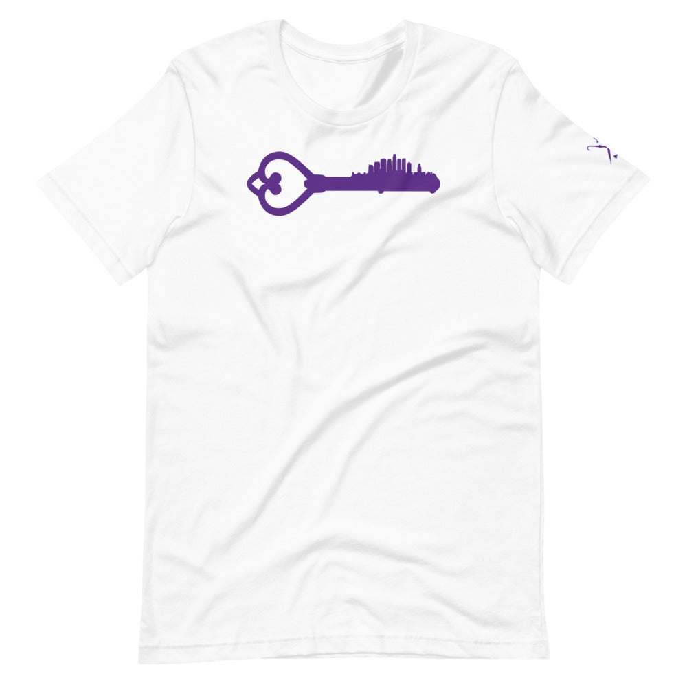 Key To the City - LA Skyline - Laker Purple