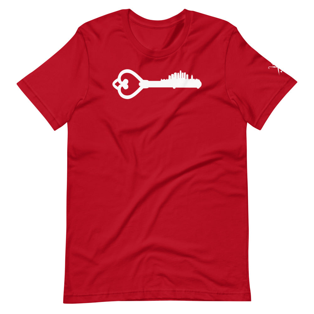 Key To the City - LA Skyline - White