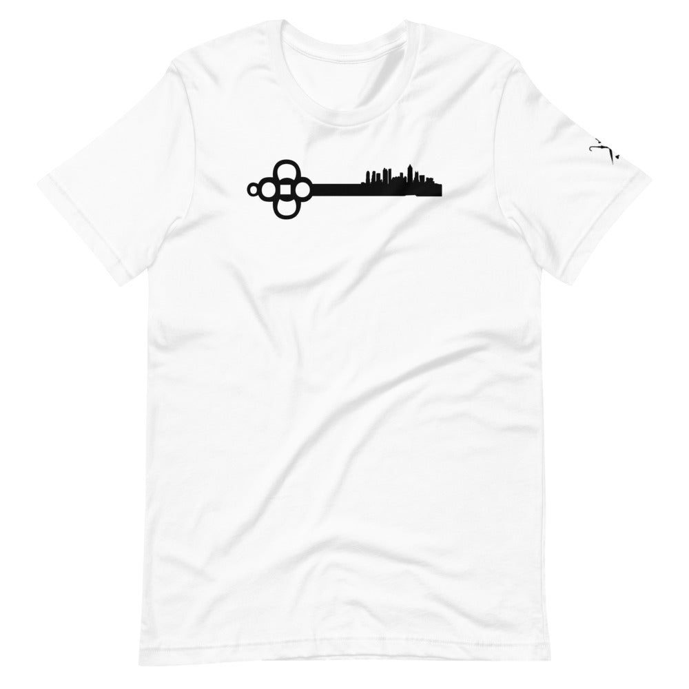 Key To the City - Atlanta Skyline - Black