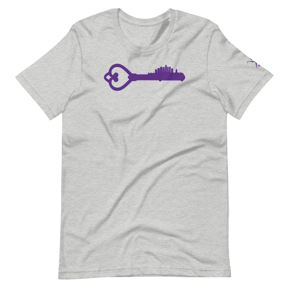 Key To the City - LA Skyline - Laker Purple