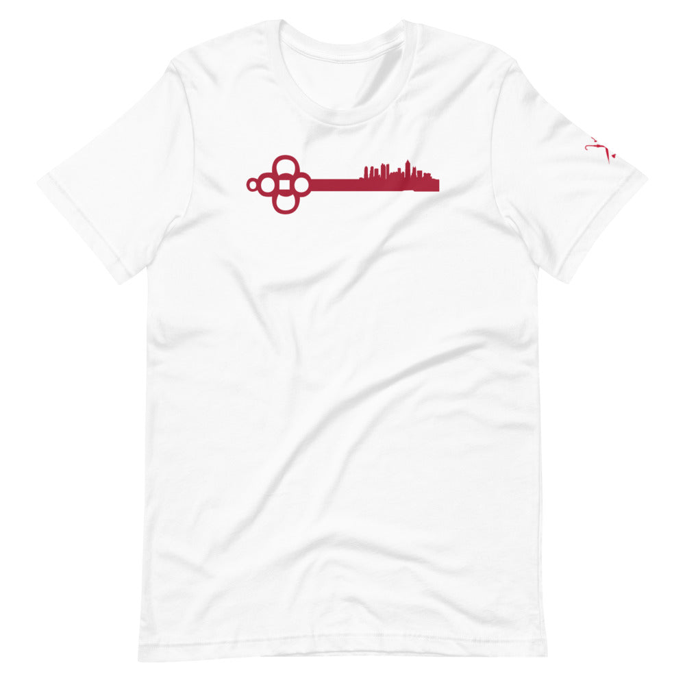 Key To the City - Chicago Skyline - Red