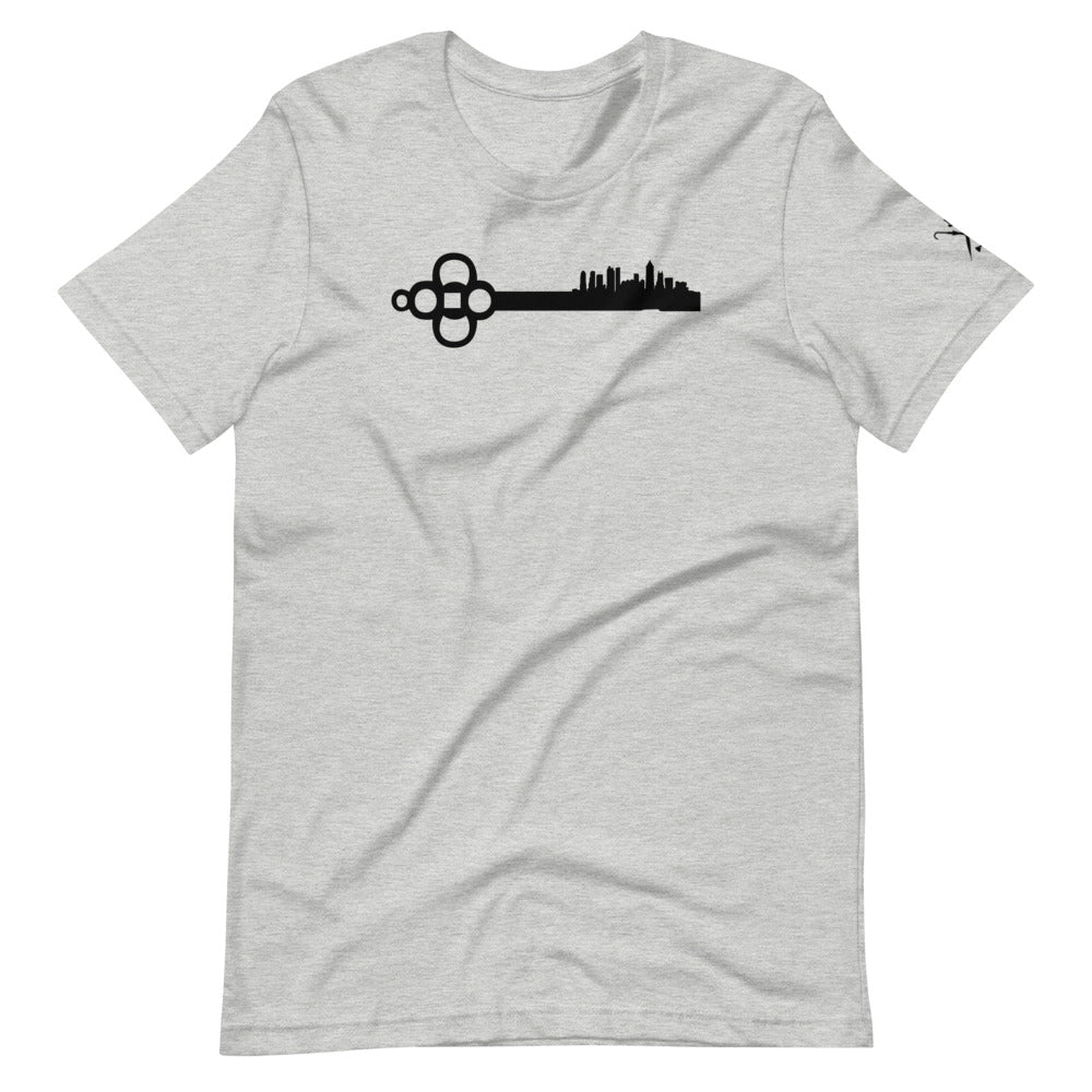 Key To the City - Atlanta Skyline - Black