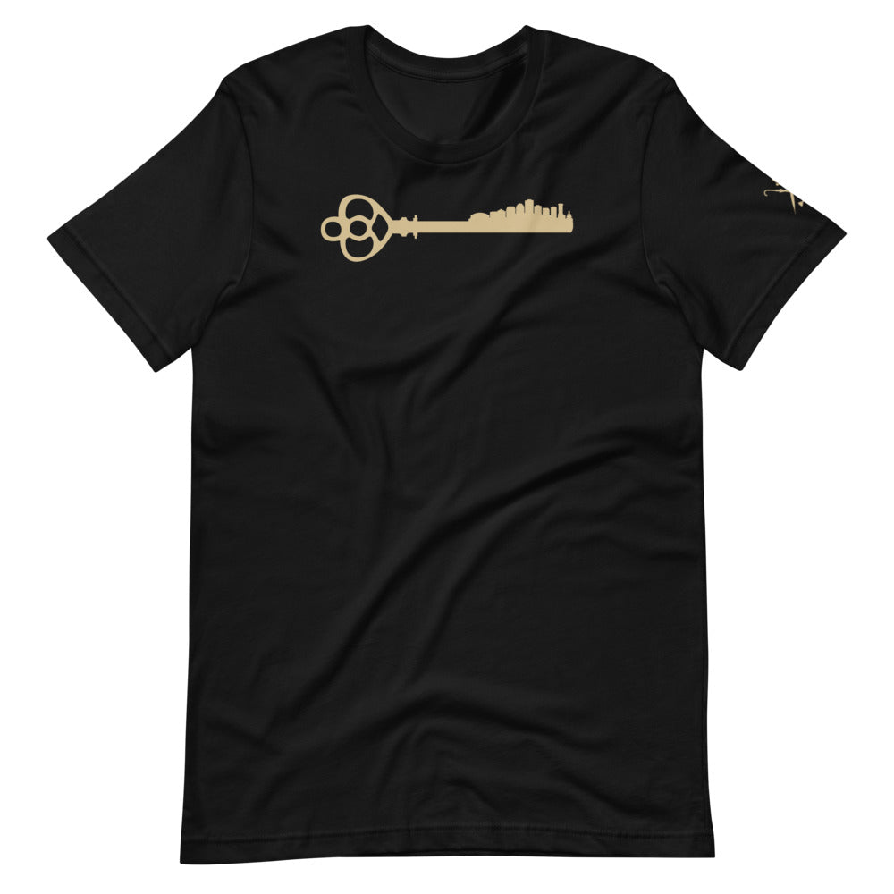 Key To the City - New Orleans Skyline - Saint Gold