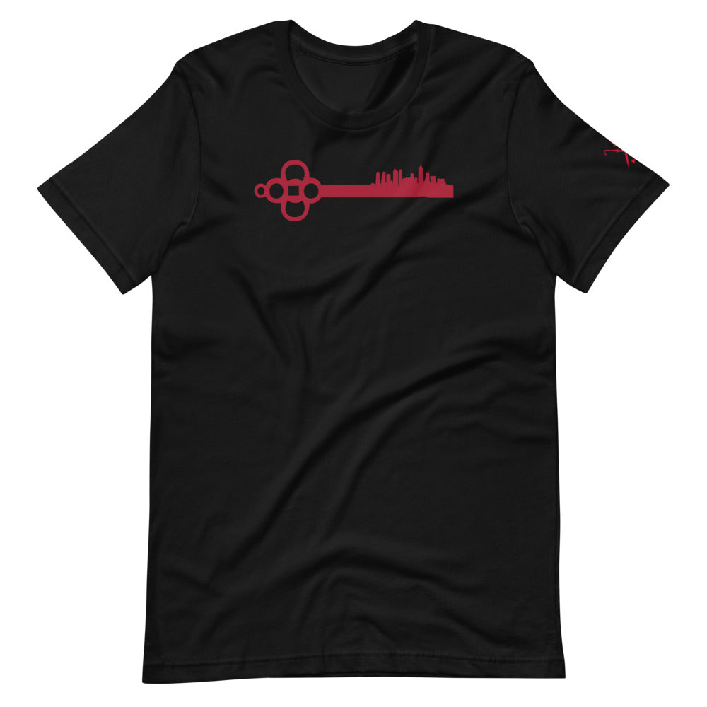 Key To the City - Chicago Skyline - Red