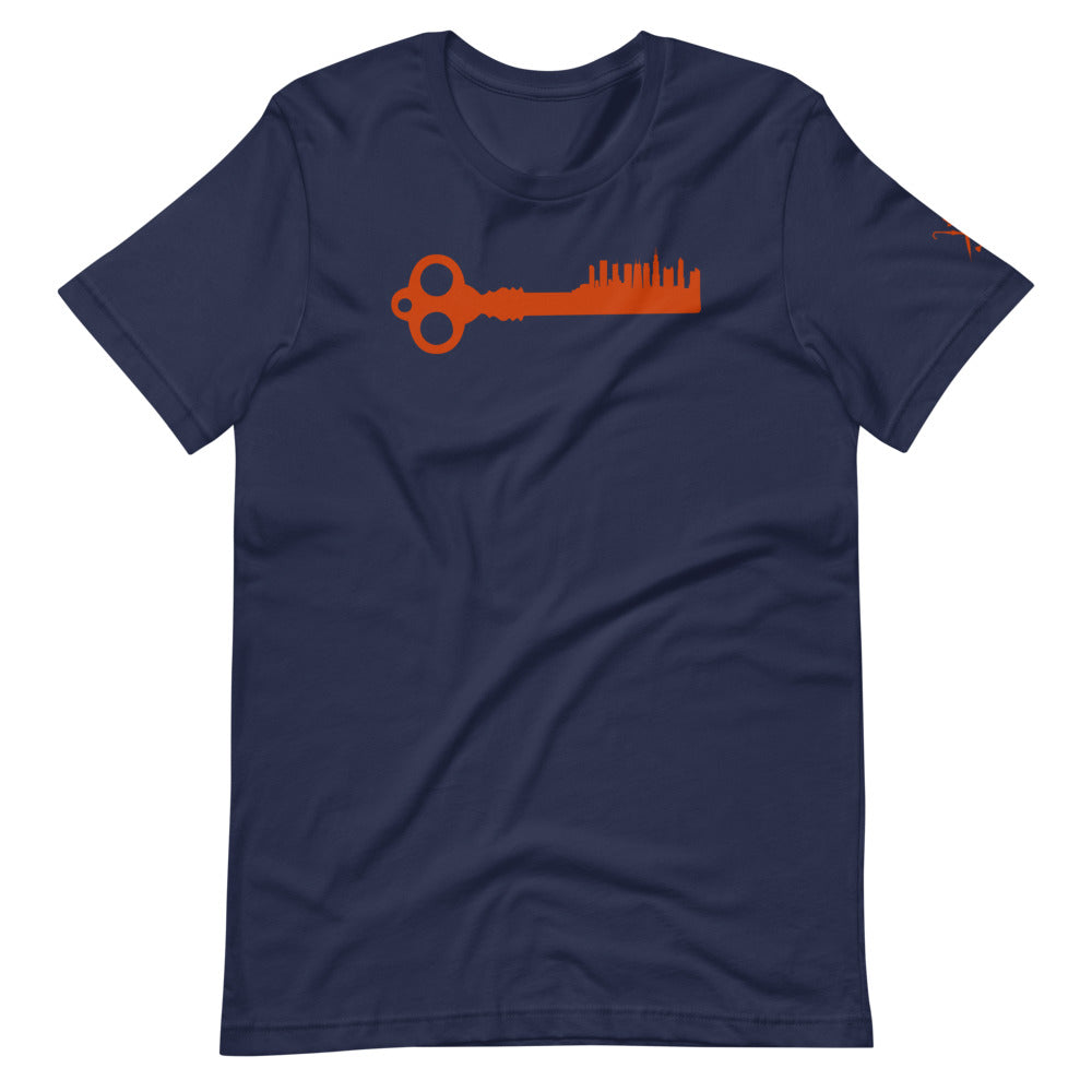 Key To the City - Chicago Skyline - Bear Orange