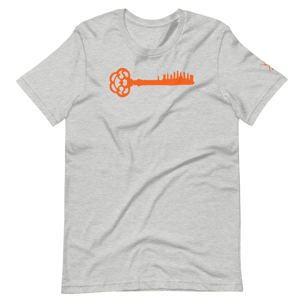Key To the City - NYC Skyline - Orange