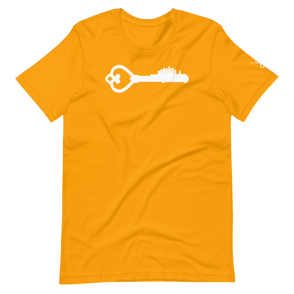 Key To the City - LA Skyline - White