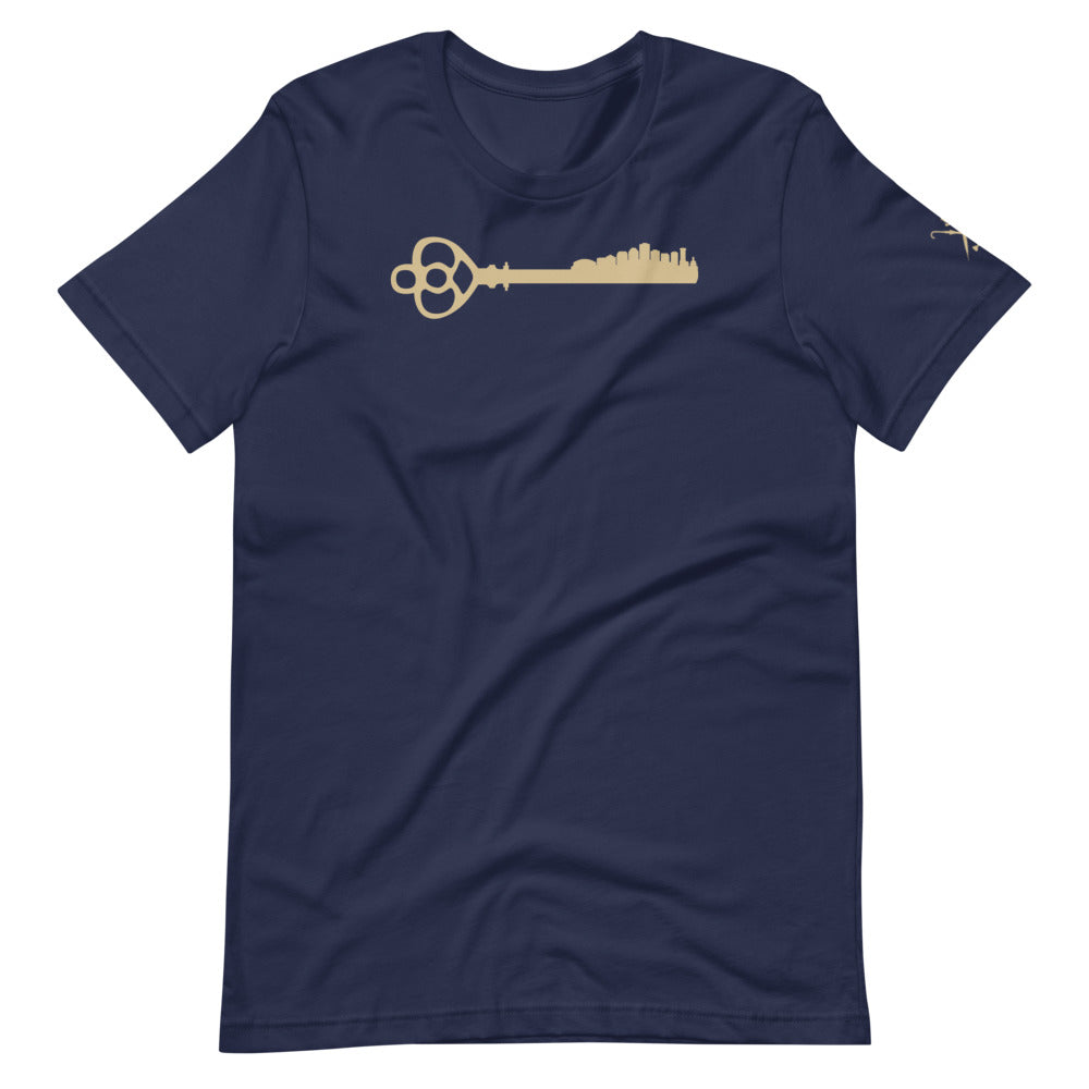 Key To the City - New Orleans Skyline - Saint Gold