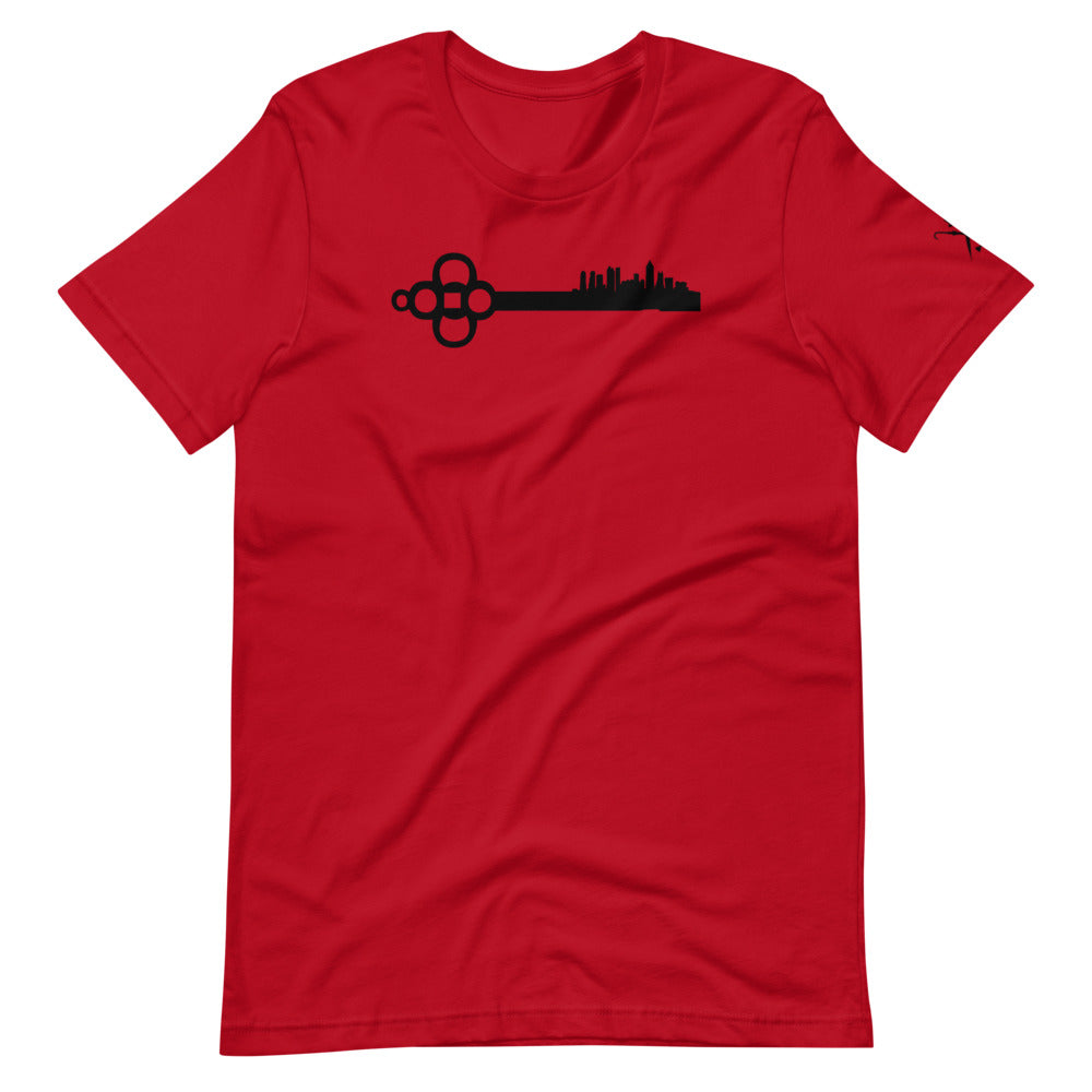 Key To the City - Atlanta Skyline - Black