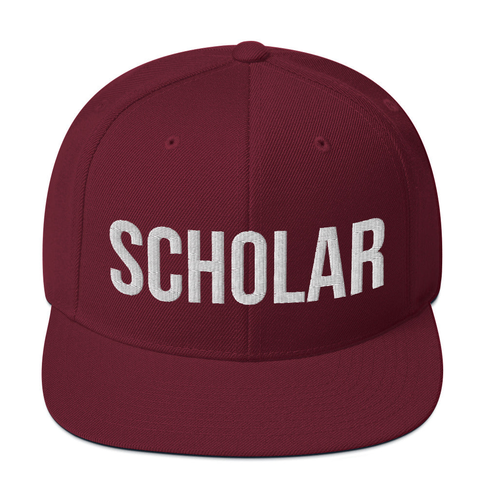 SCHOLAR - Signature Snapback Hat