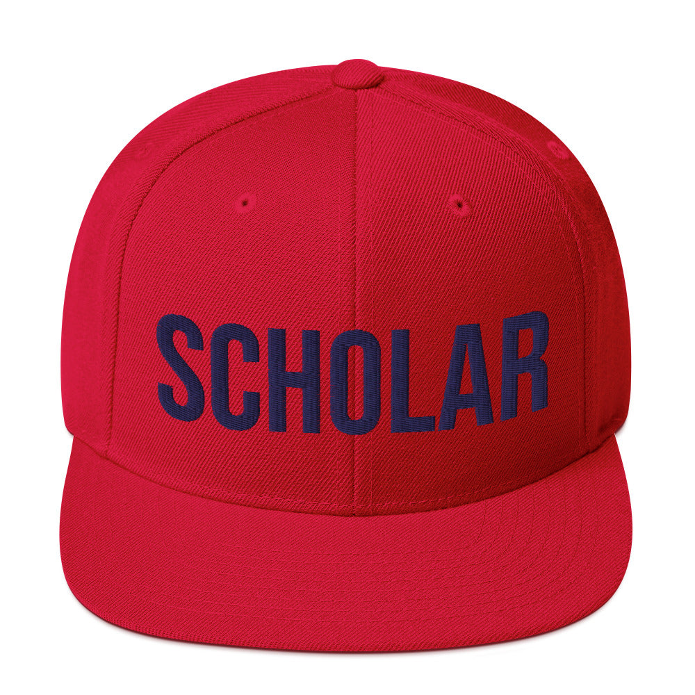 SCHOLAR - Signature Snapback Hat