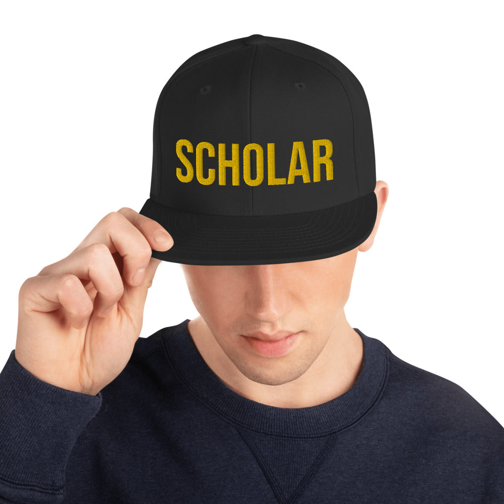 SCHOLAR - Signature Snapback Hat