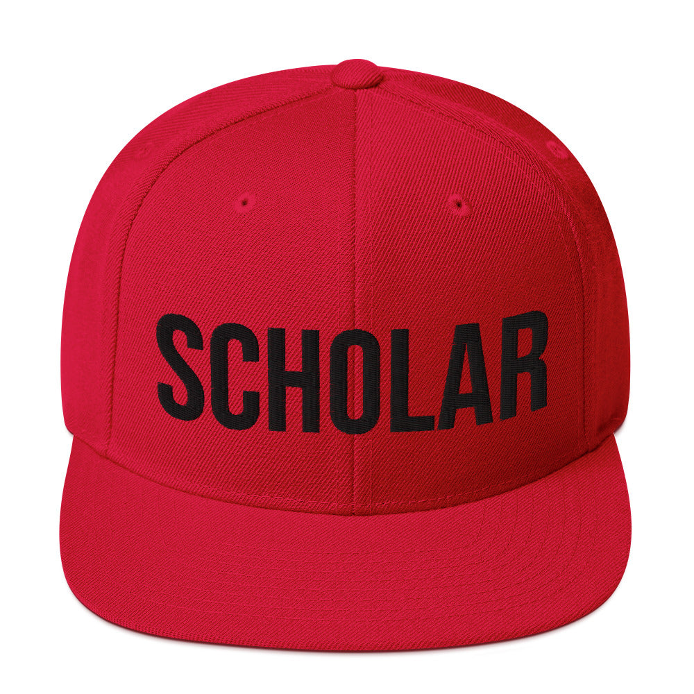 SCHOLAR - Signature Snapback Hat