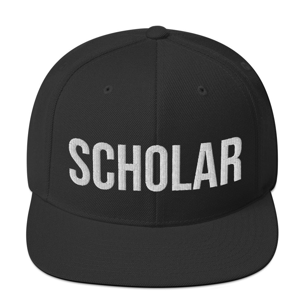 SCHOLAR - Signature Snapback Hat