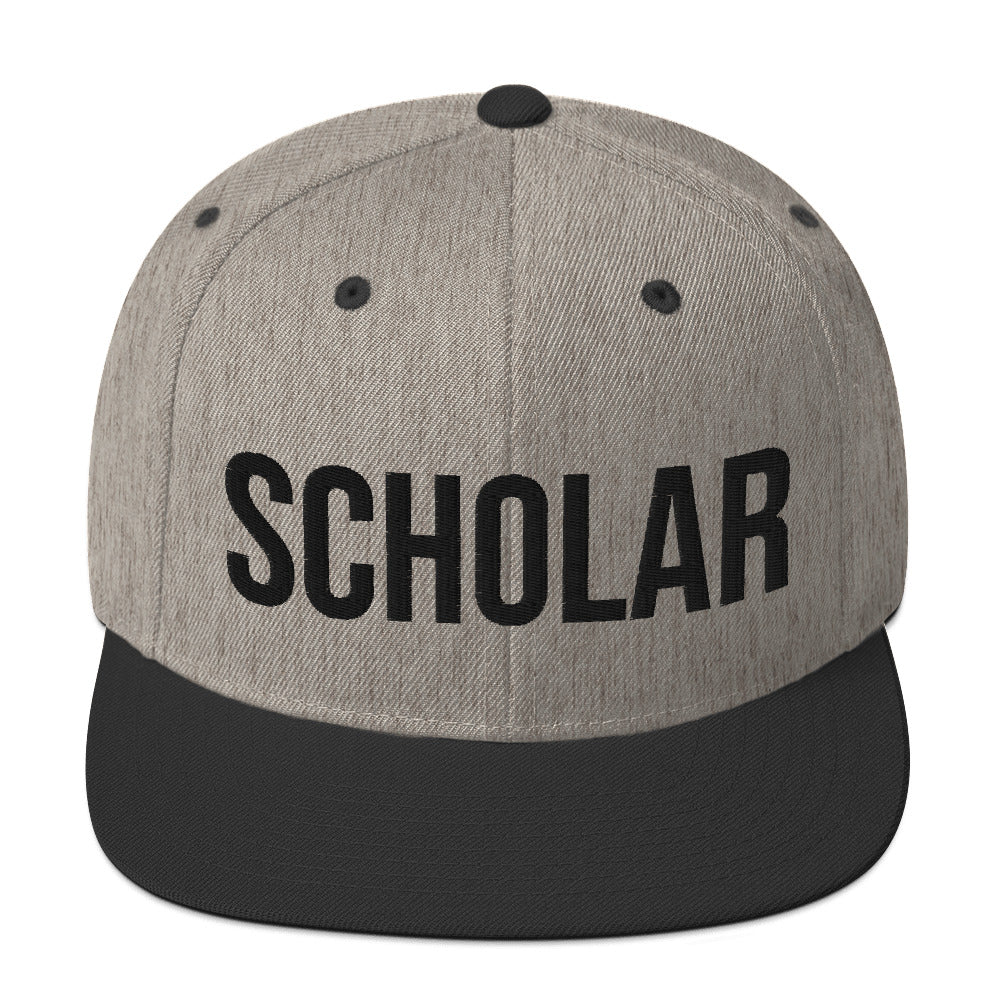 SCHOLAR - Signature Snapback Hat