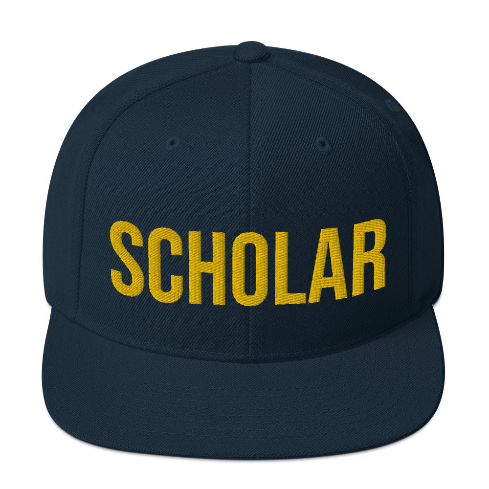 SCHOLAR - Signature Snapback Hat