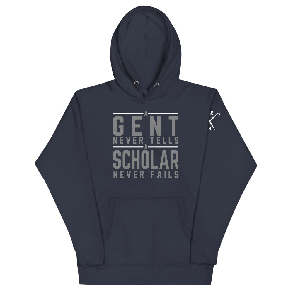 A Gent Never Tells - Hoodie