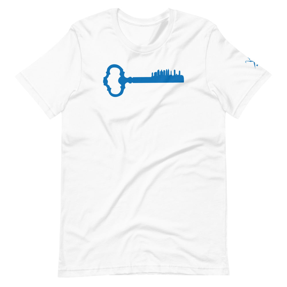 Key To the City - Philly Skyline - 76er Blue